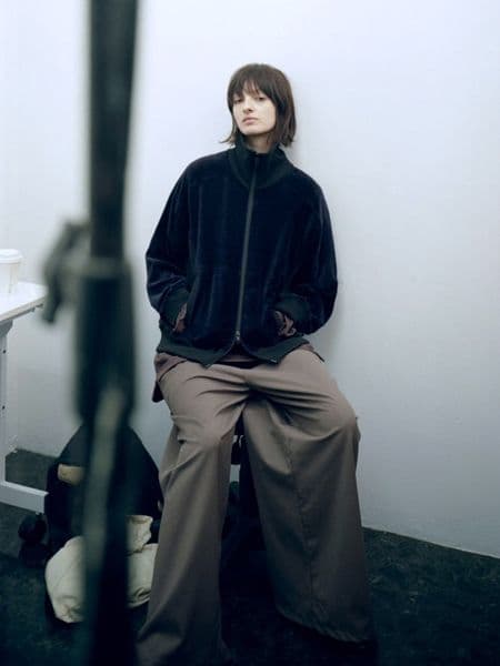 ANCELLM（アンセルム）Velour Switching Jacket - メルカリ