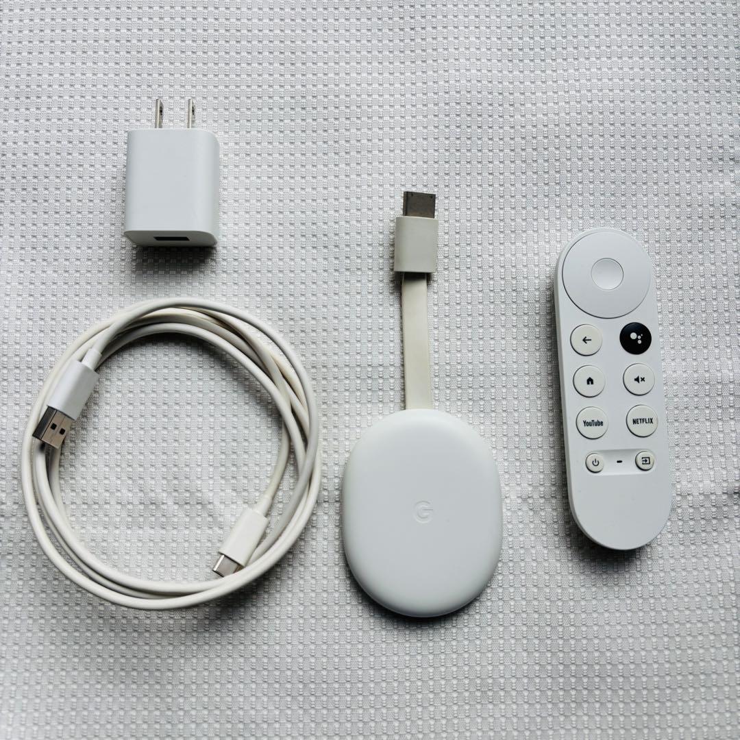Chromecast with Google TV 4K ホワイト GZRNL - メルカリ