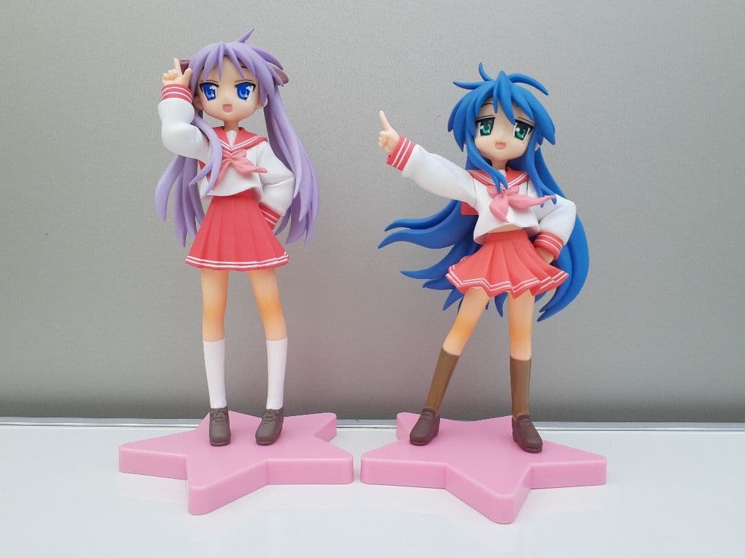 らき☆すた フィギュア 泉こなた 柊かがみ 2体セット - メルカリ