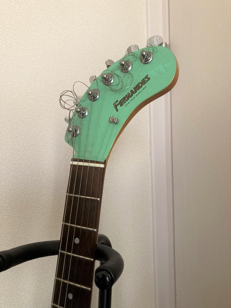 FERNANDES ZO-3 パステルグリーン 専用ソフトケース付き - メルカリ