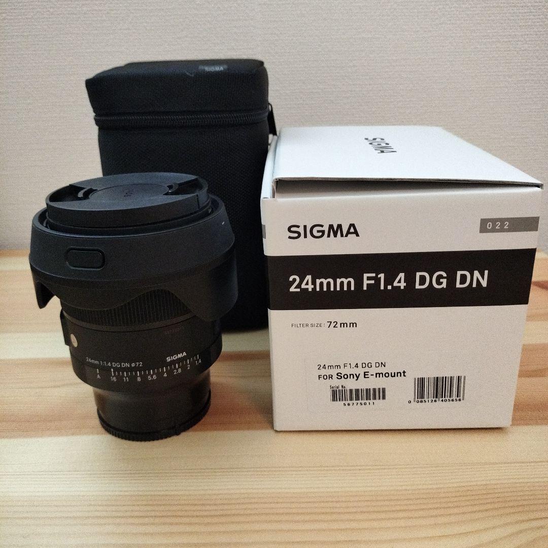 【美品】SIGMA 24mm F1.4 DG DN ソニーE用 Amazon.com : 24mm F1.4 Art DG DN for Sony E Mount : Electronics