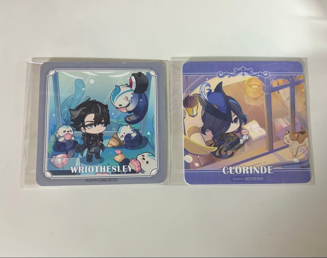 原神 リオセスリ クロリンデ 原神焼き コースター GIGO - メルカリ