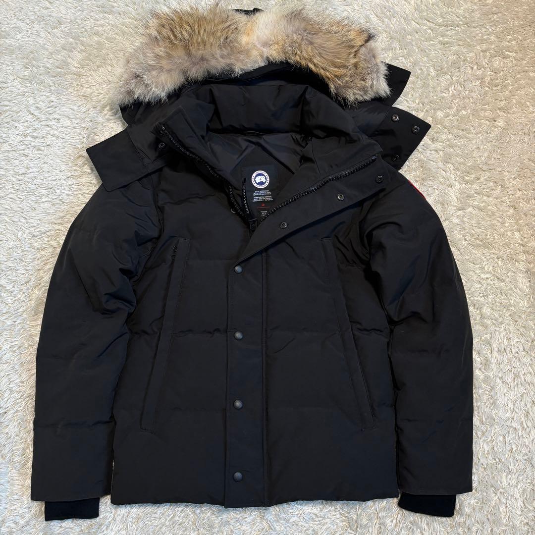 極美品✨   WYNDHAM PARKA 3808ブラック パーカ Wyndham Parka Black Label