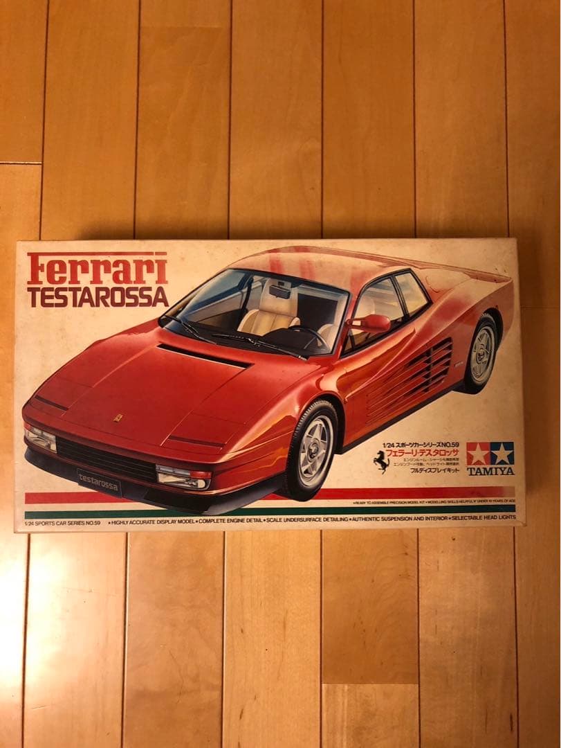 フェラーリ テスタロッサ タミヤ 1/24 - メルカリ