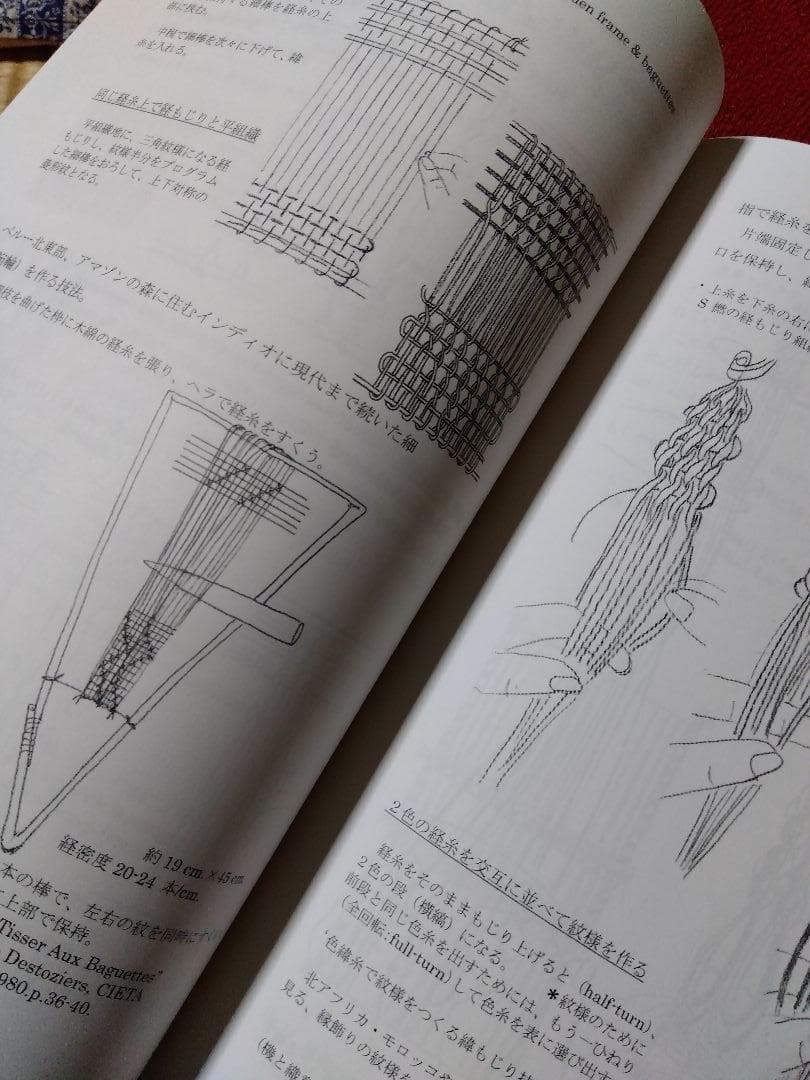 糸から布へ ー編む・もじる・組む・交差する・織る技法ー／小林桂子著／