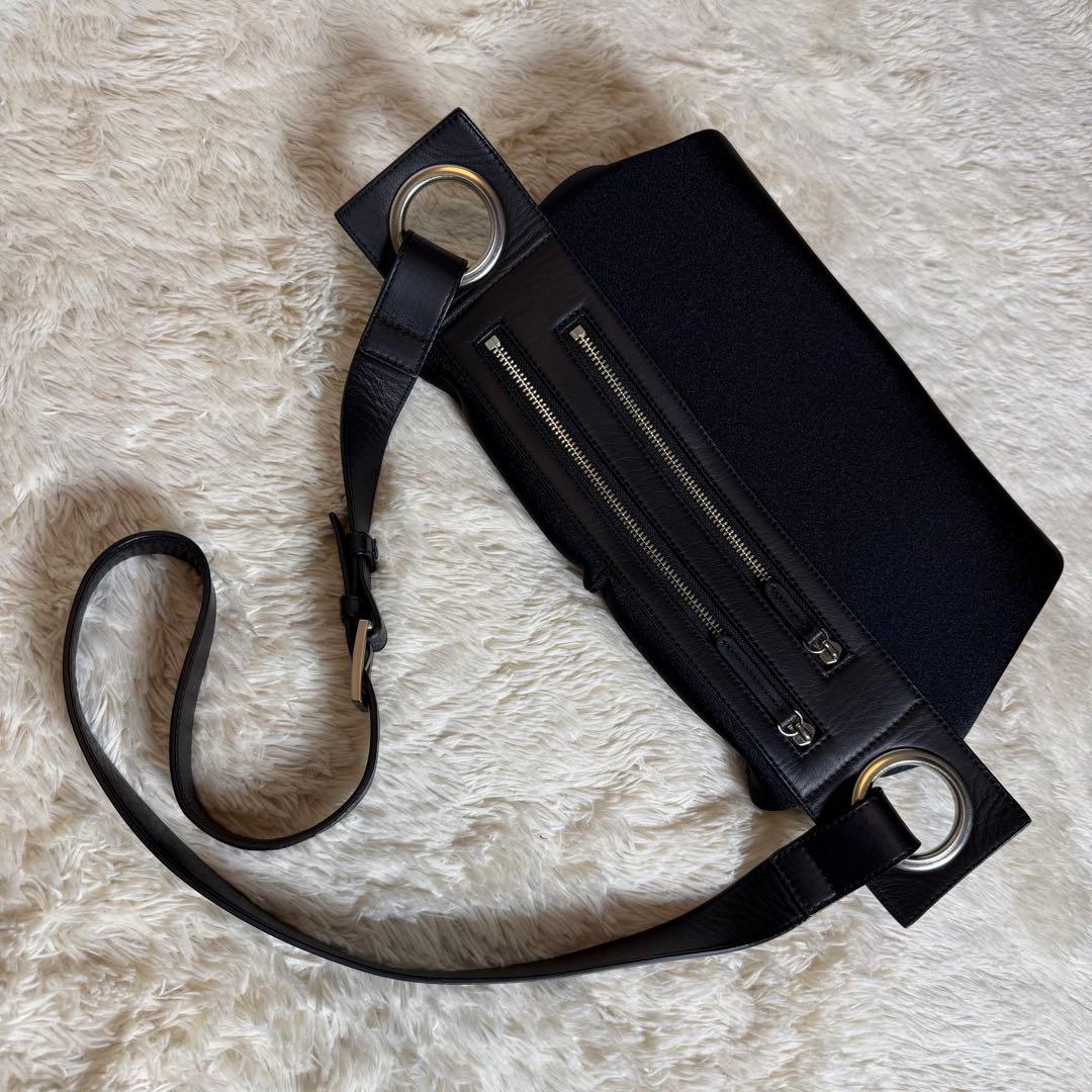 kawa-kawa カワカワ wet ハトメ ボディバッグ 肩がけ 斜め掛け - メルカリ