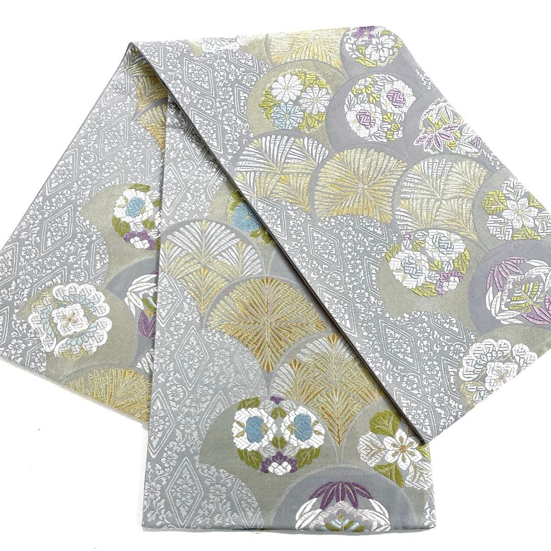 帯6545 ○高級 正絹 本泥染 六通 袋帯 - メルカリ