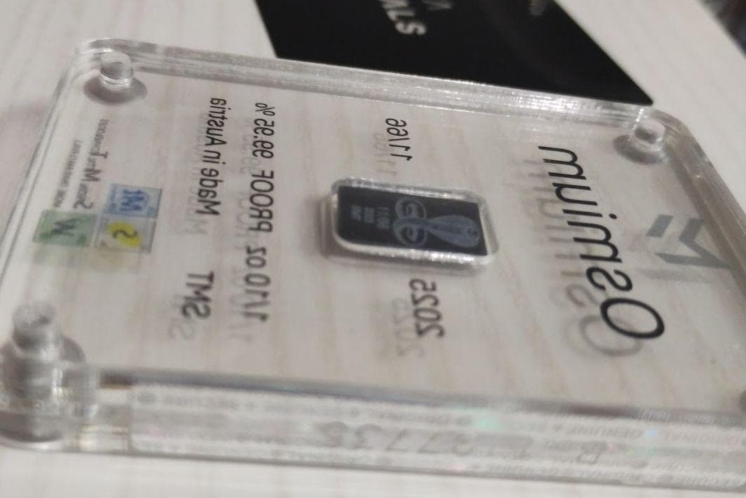 shii様専用】オスミウム インゴット（保証書付き） 重量3.11g - メルカリ