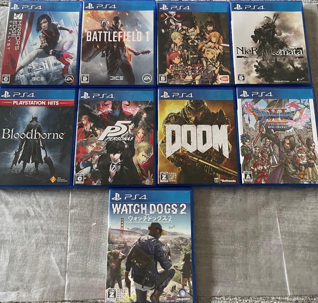 PS4ソフト9点セットまとめ売り - メルカリ