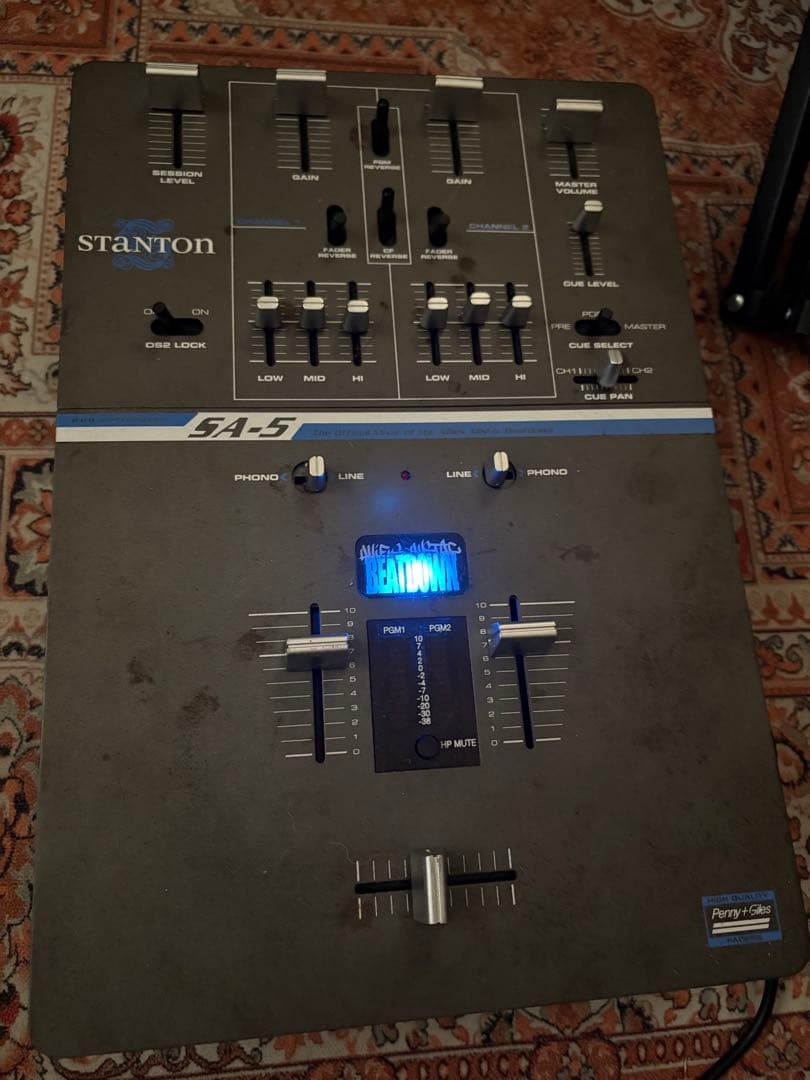 Stanton SA-5 DJミキサー Stanton SA.5 Professional Battle Mixer | Musician's Friend