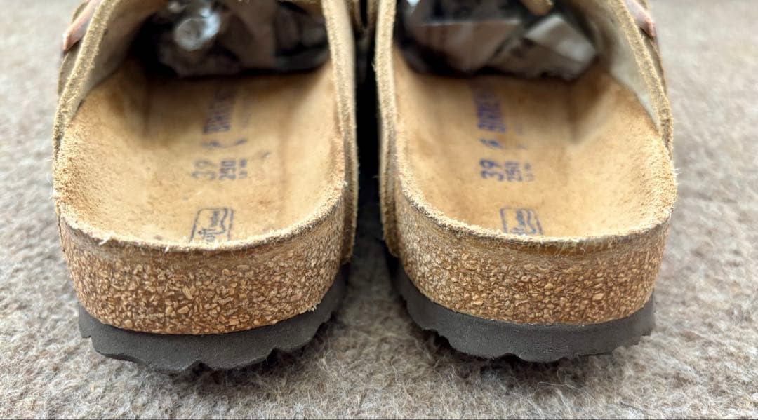 ビルケンシュトック ボストン スエード 39 25.0cm