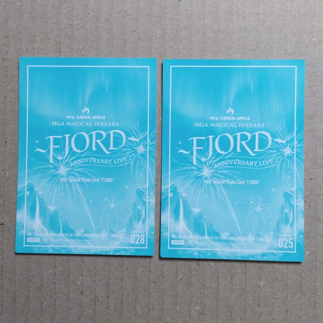 Mrs. GREEN APPLE フォトカ fjord 藤澤涼架 025 028 - メルカリ
