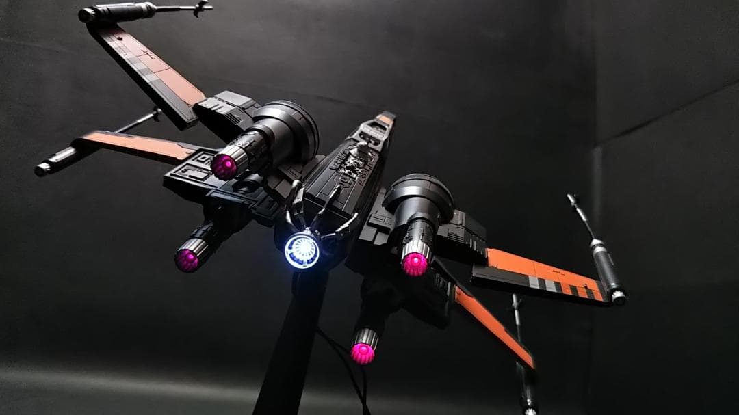 電飾改修 完成品 ブースティッド Xウイング 1/72 塗装済 BANDAI - メルカリ