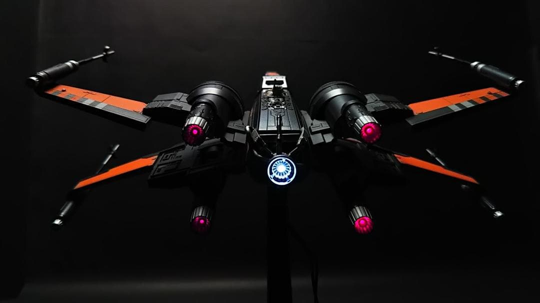 電飾改修 完成品 ブースティッド Xウイング 1/72 塗装済 BANDAI - メルカリ