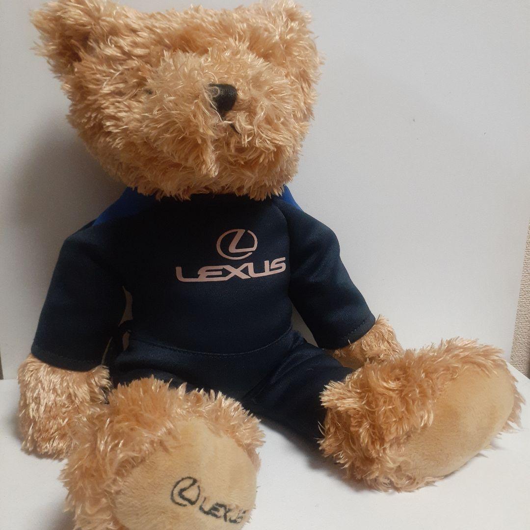 非売品 TOYOTA自動車 レクサスくまぬいぐるみ LEXUS テディベア - メルカリ