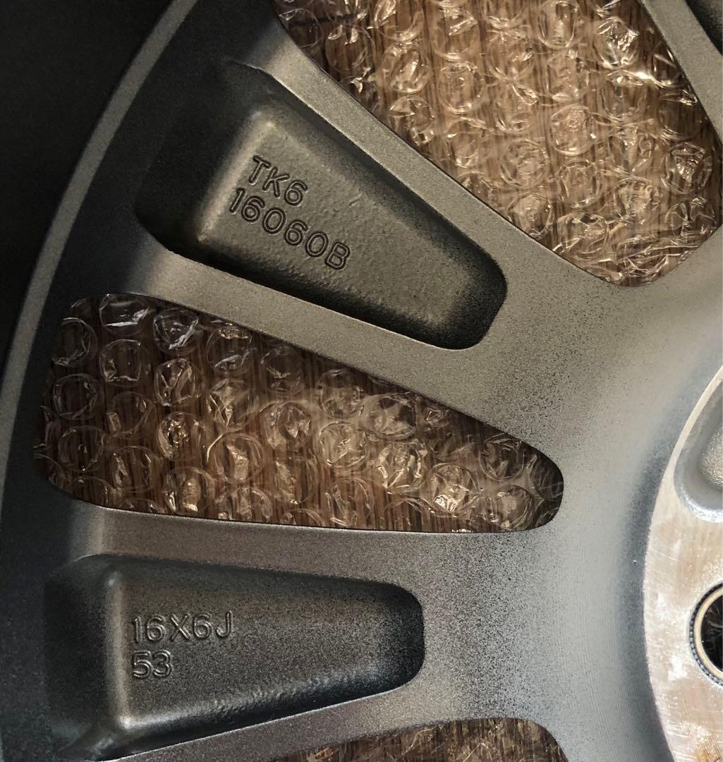 新車外し】フィットRS GE8 極上美品￼ 純正ホイール4本(送料込み