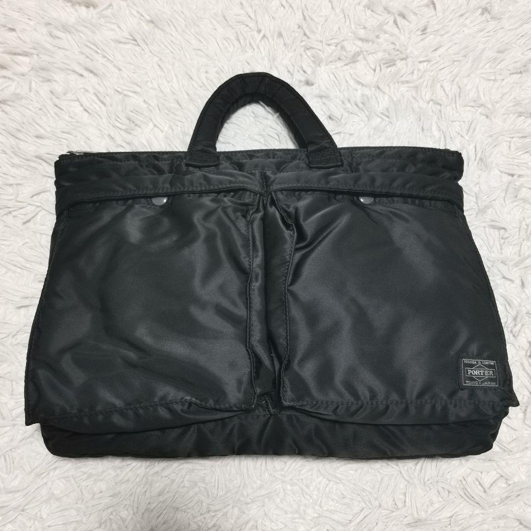 美品 PORTER タンカー シュートヘルメットバッグS　 A4収納 TANKER(タンカー) 2WAY HELMETBAG | 吉田カバンホームページ | YOSHIDA