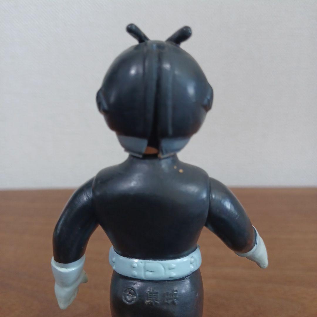 当時物 「仮面ライダー面取れ」激レアな指人形ミニソフビフィギュア