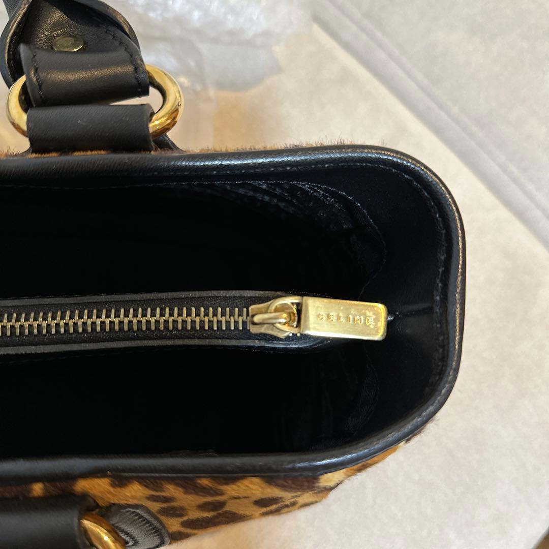 未使用セリーヌCELINE レア希少 ハラコ✖️レザー トートバッグ ブギー