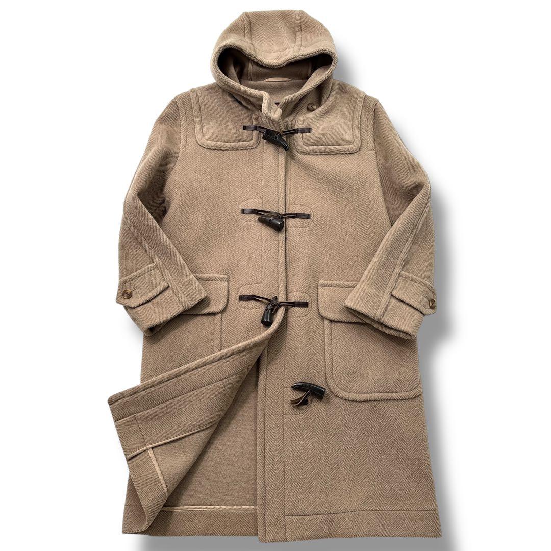 美品 OLD ENGLAND オールドイングランド ダッフルコート ヘリンボーン