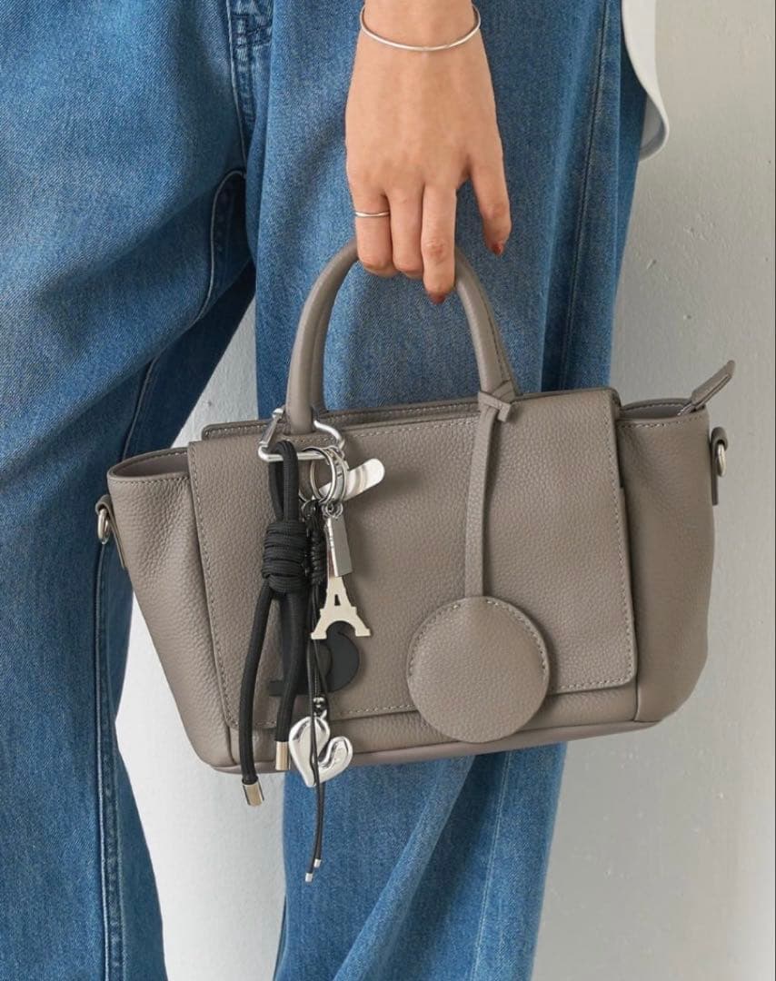 新品タグ付　ビアズリー　ミニハンドバッグ　トープ　ショルダーバッグ　ハンドバッグ ビアズリー BEARDSLEY 《9/23(火)12時予約開始》ミニハンドバッグ