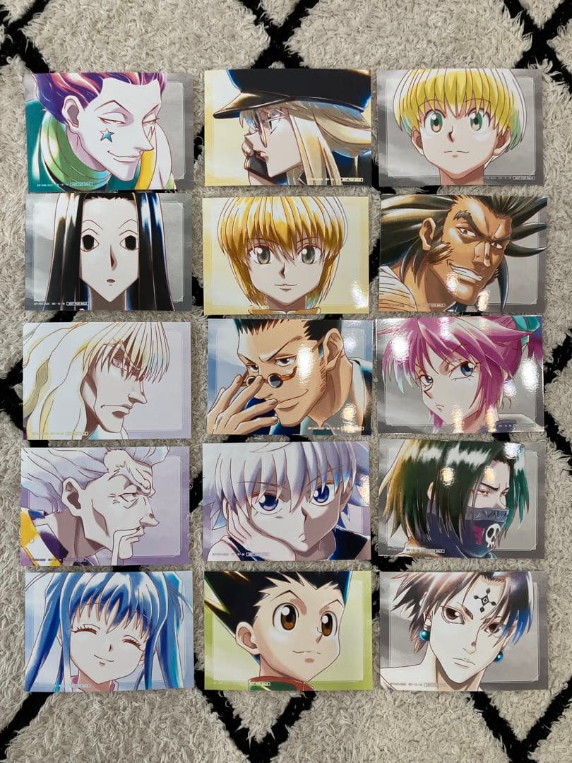 hunter×hunter アニアート ブロマイド コンプ 全15種 キルア - メルカリ
