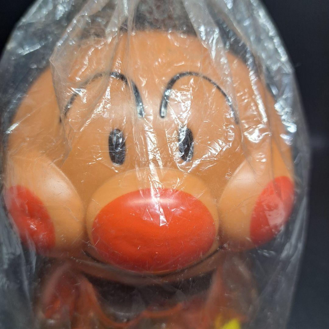 希少 アンパンマン キャンディーポット 貯金箱 人形 当時物 未開封