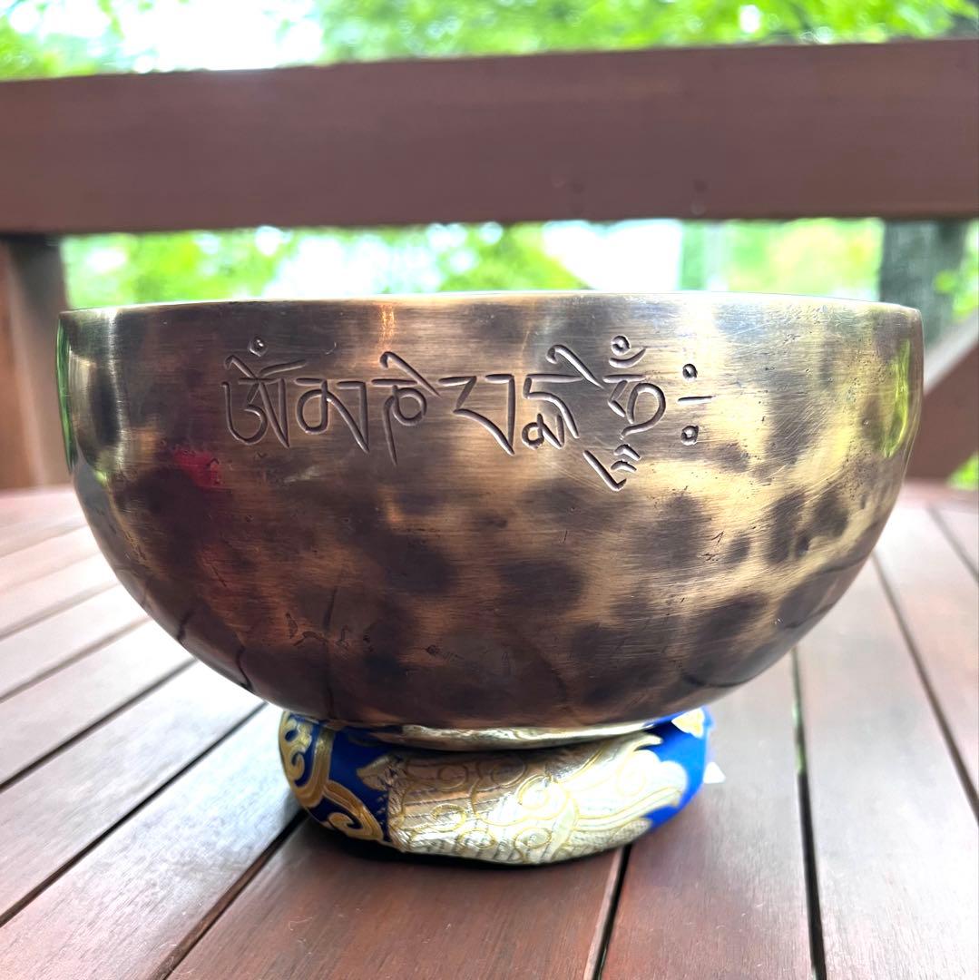 フルムーン タイガーディム 19cm G音 シンギングボウル