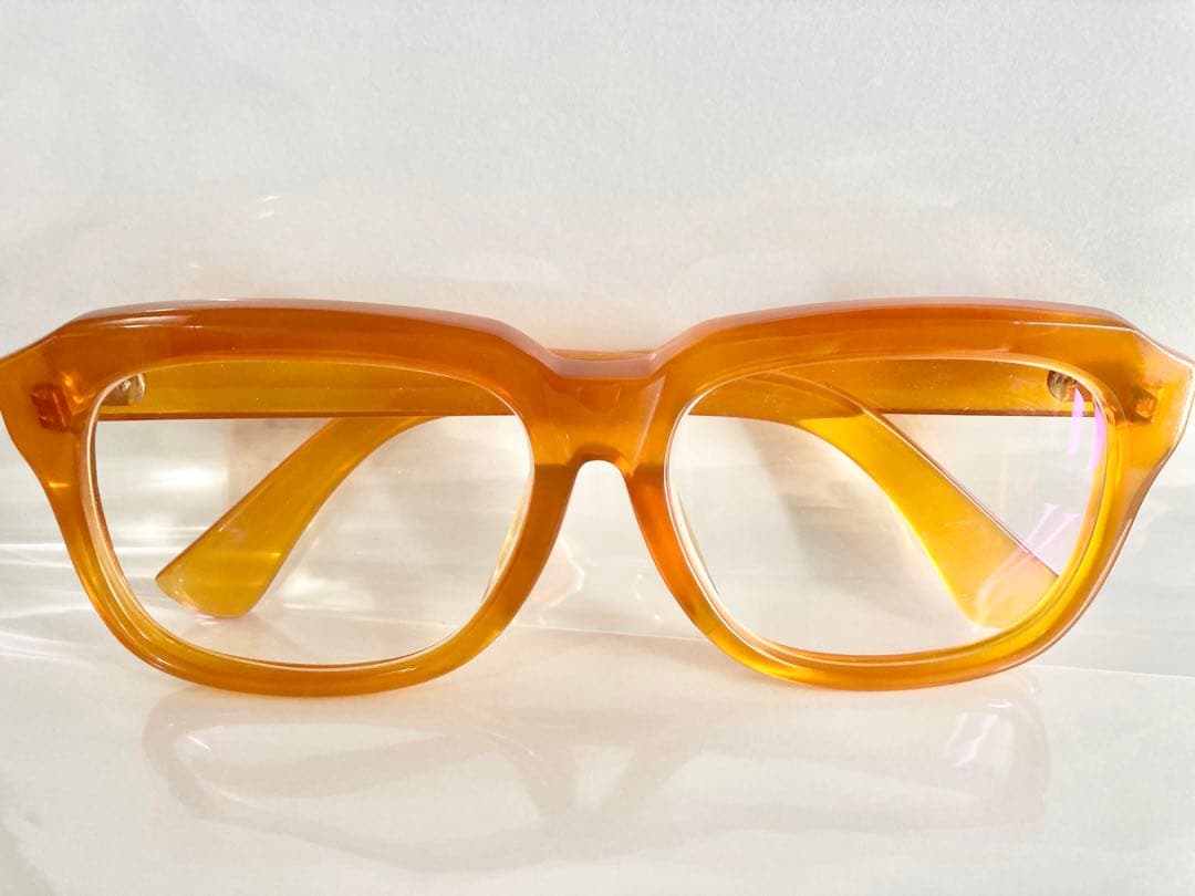 340万! 国産保管品 本鼈甲 白甲 べっ甲 最高級 K18メガネ ウェリントン