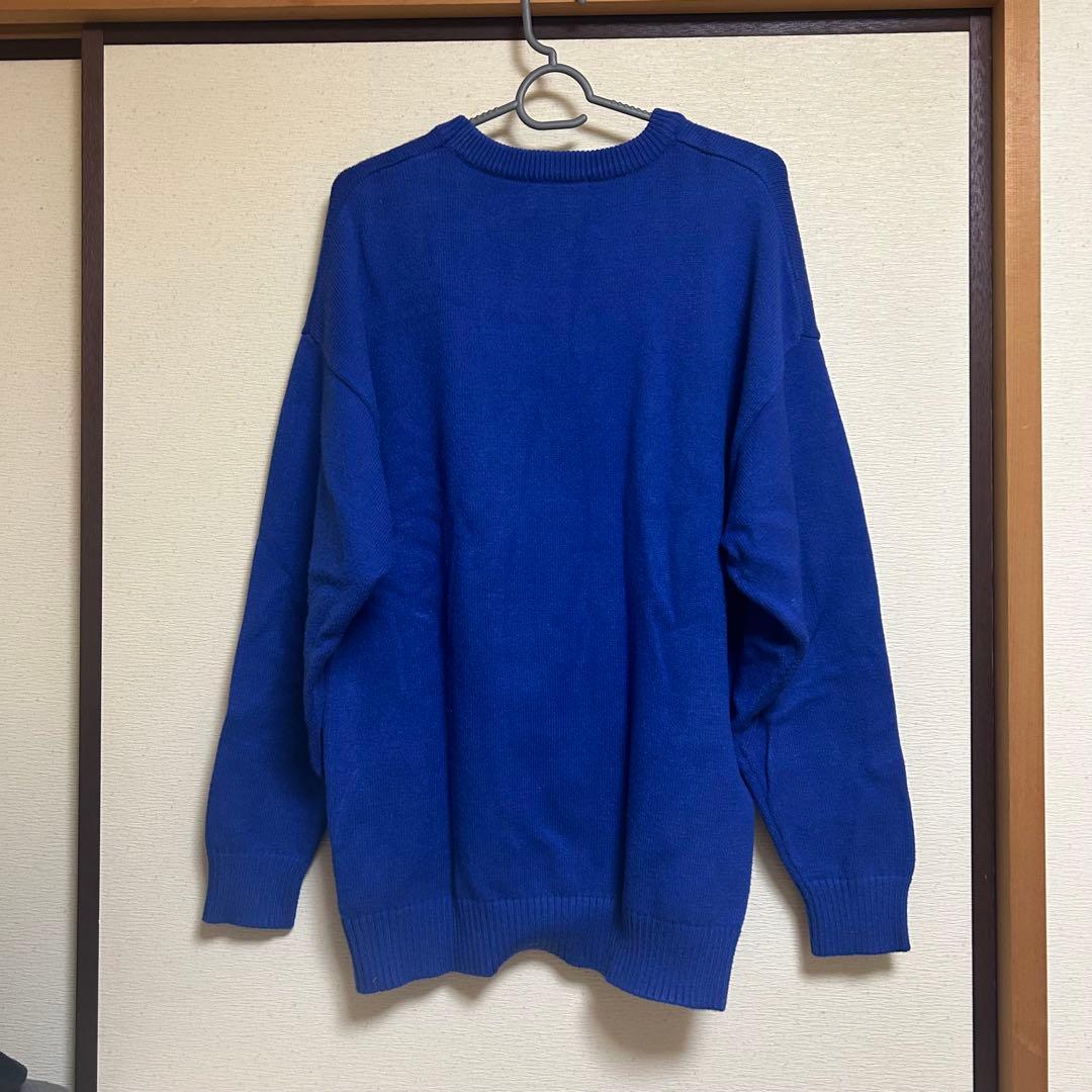 Ami Paris アミパリス ブルー M ニット セーター - メルカリ