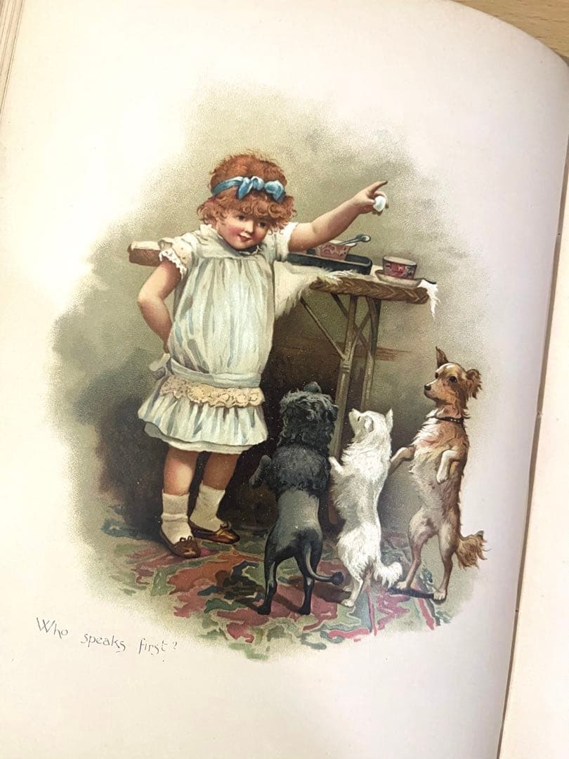 No.409希少 古書 洋書 絵本 児童書 アンティーク ビクトリア 詩集 童謡