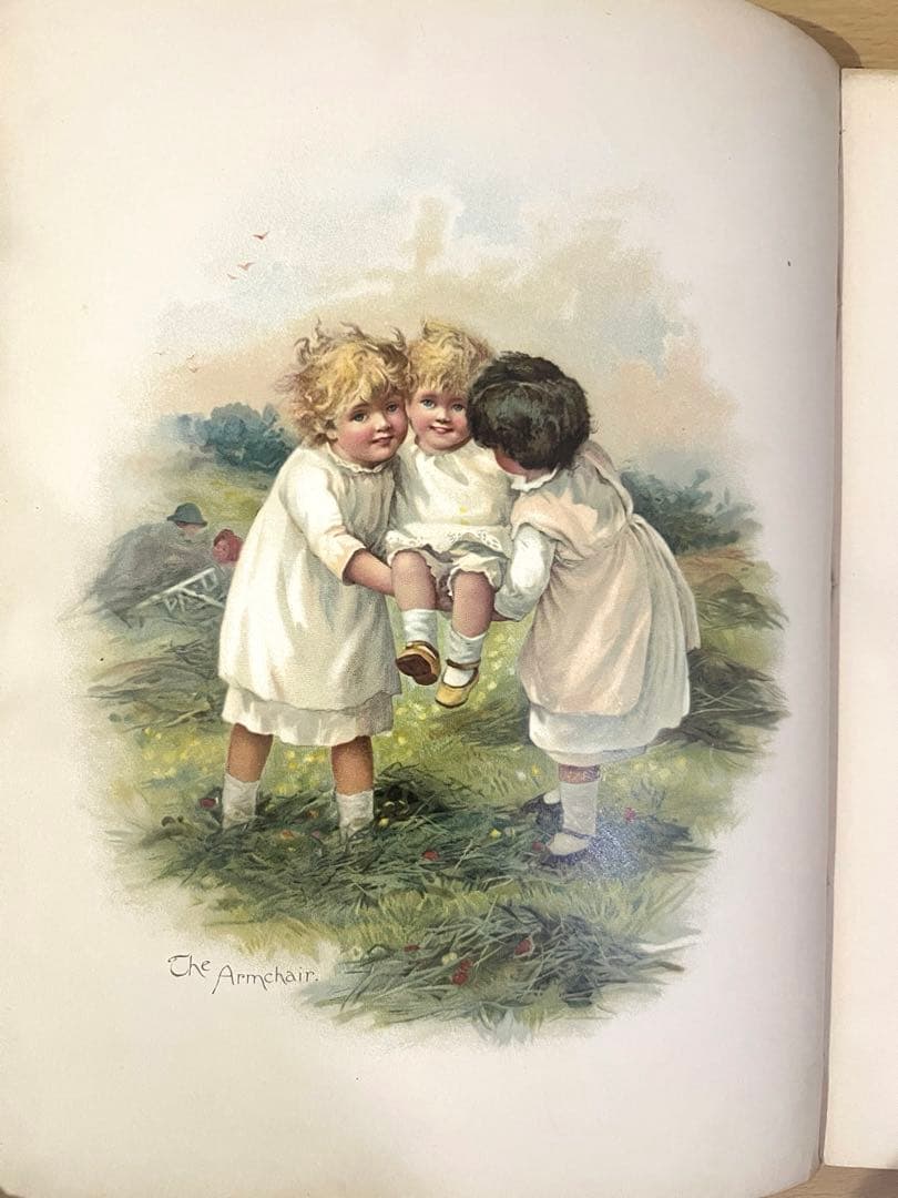 No.409希少 古書 洋書 絵本 児童書 アンティーク ビクトリア 詩集 童謡