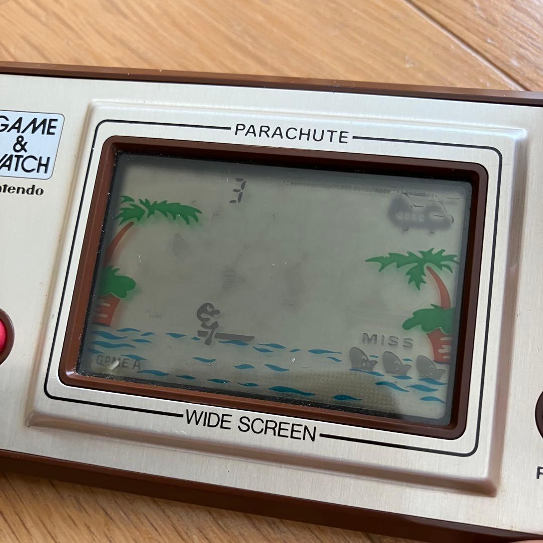 任天堂 ゲームウォッチ パラシュート 専用ケース付き - メルカリ