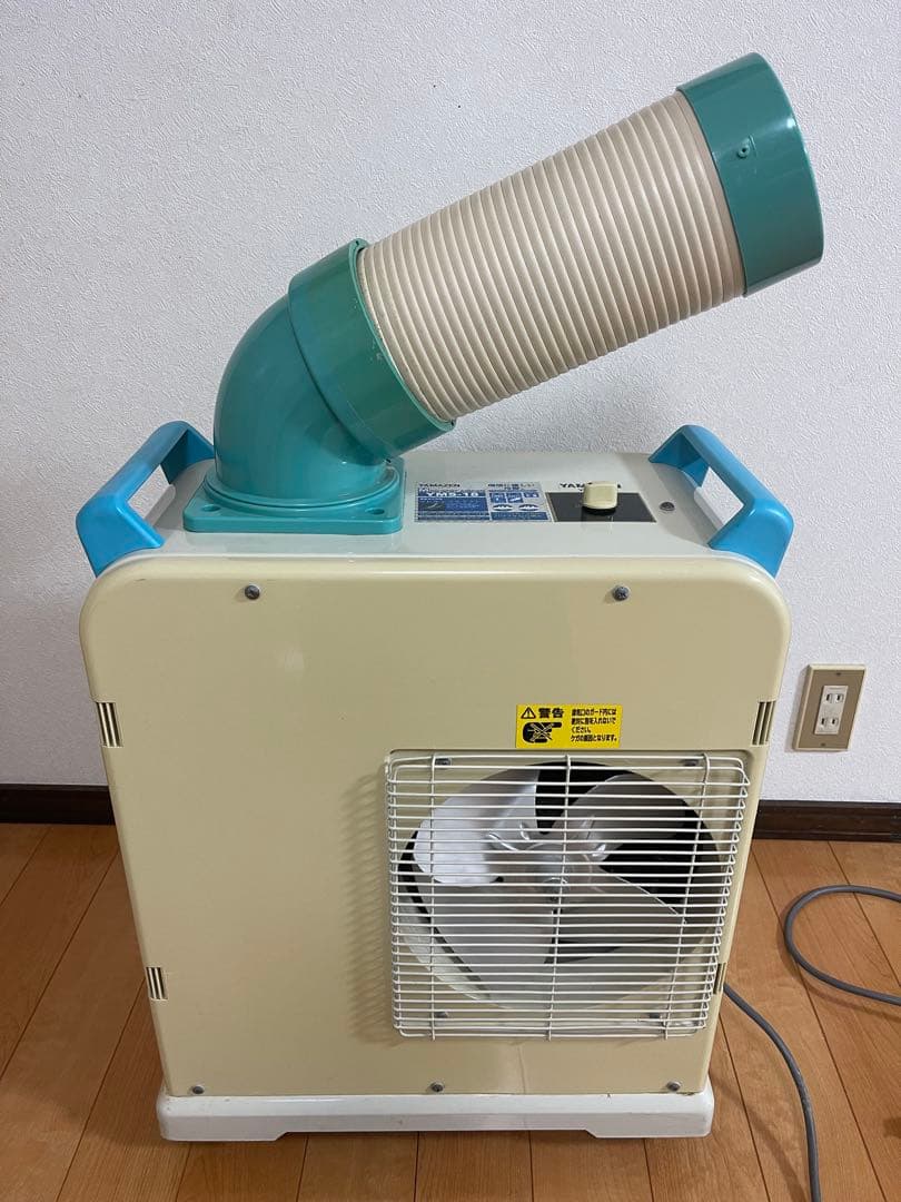 山善　ポータブルクーラー　スポットクーラー　キャスター付　YMS-183 dショッピング |スポットエアコン スポットクーラー ミニ 単相100V