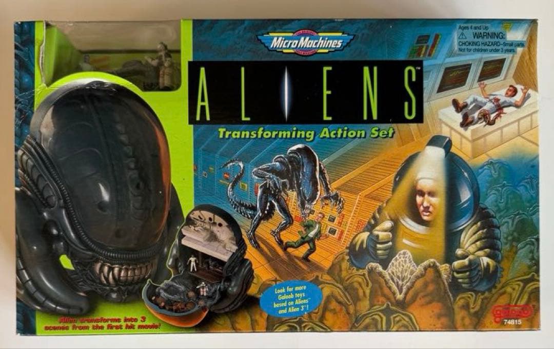 特撮 ALIENS Transforming Action Set Micro Machines Aliens Transforming Action Set (1997) : r/90s