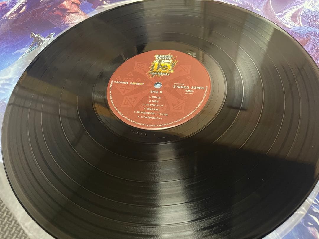 モンスターハンター 15周年記念盤アナログレコード オリジナル