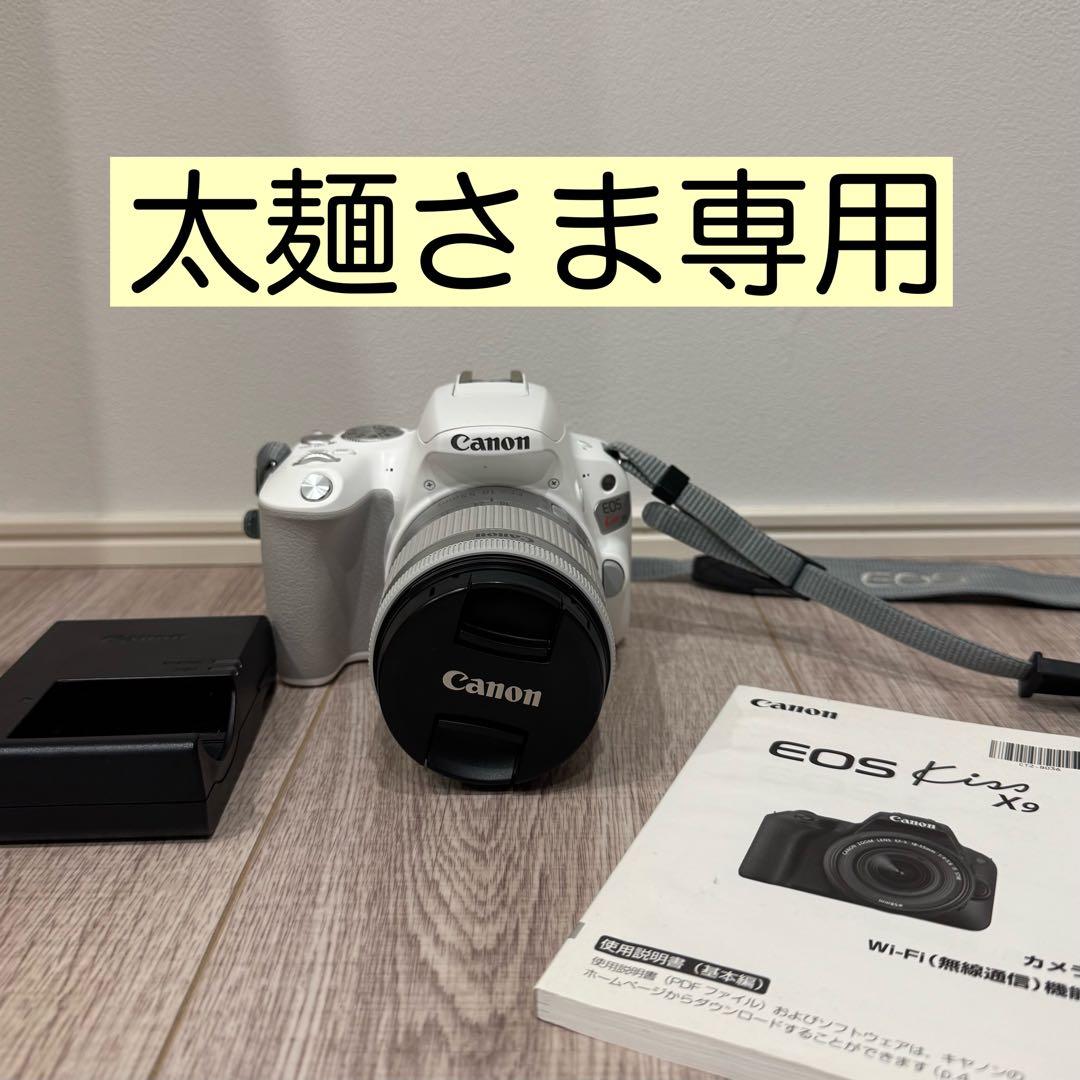 Canon EOS Kiss X9 ホワイト 本体　充電器 USB充電器 と バッテリー2個セット DC163 Canon キヤノン LP-E17 互換