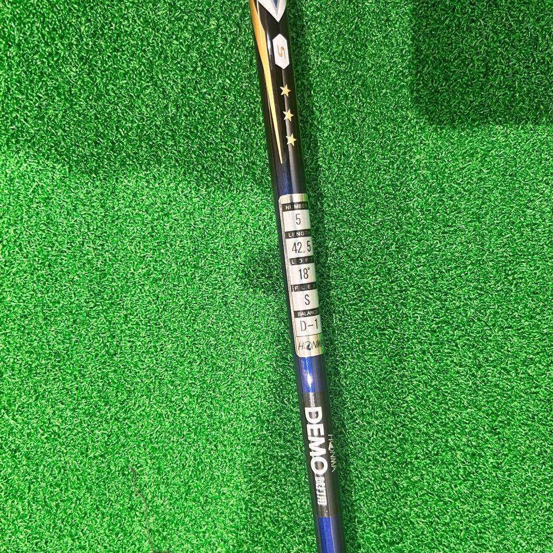HONMA BERES S-06 3S フェアウェイウッド 5番 S DEMO - メルカリ