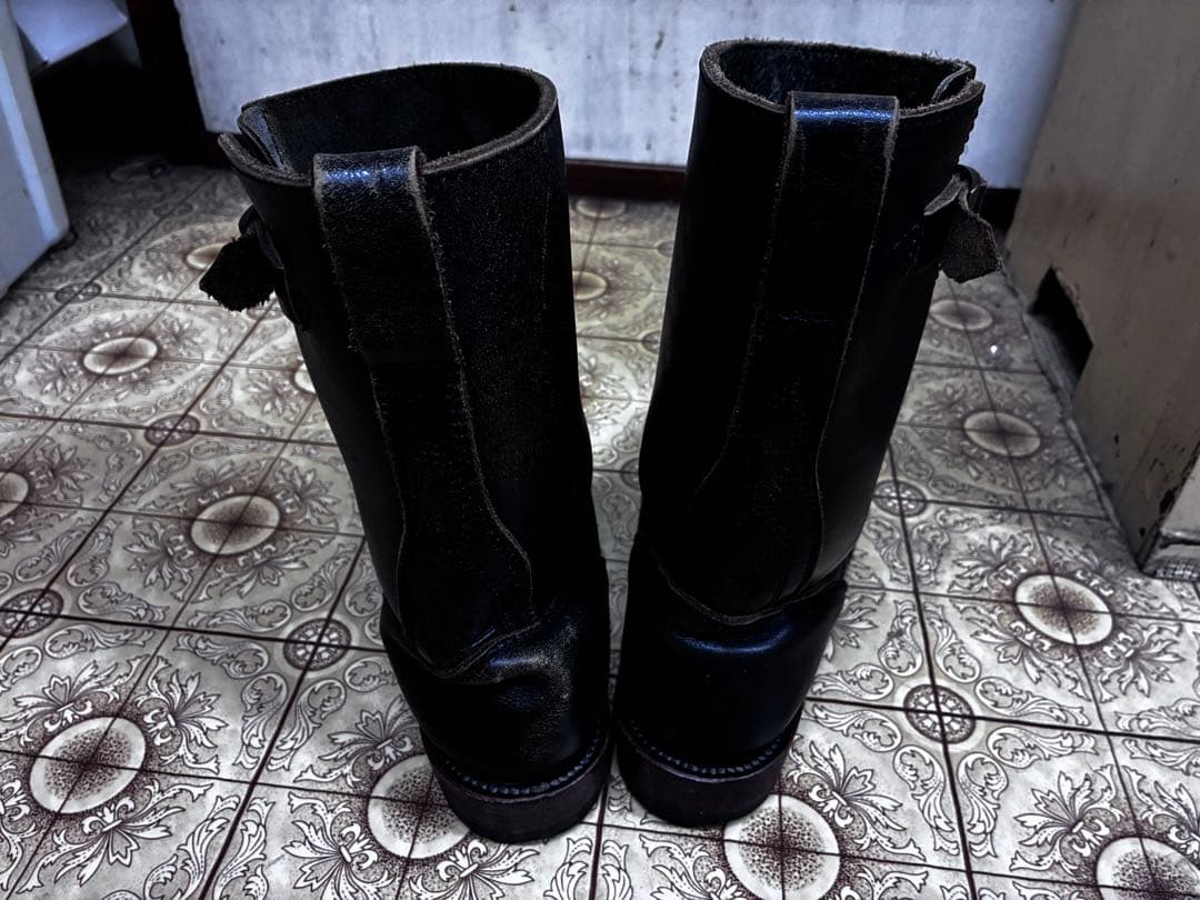 コールブラック エンジニアブーツ クロムエクセル 茶芯 - メルカリ