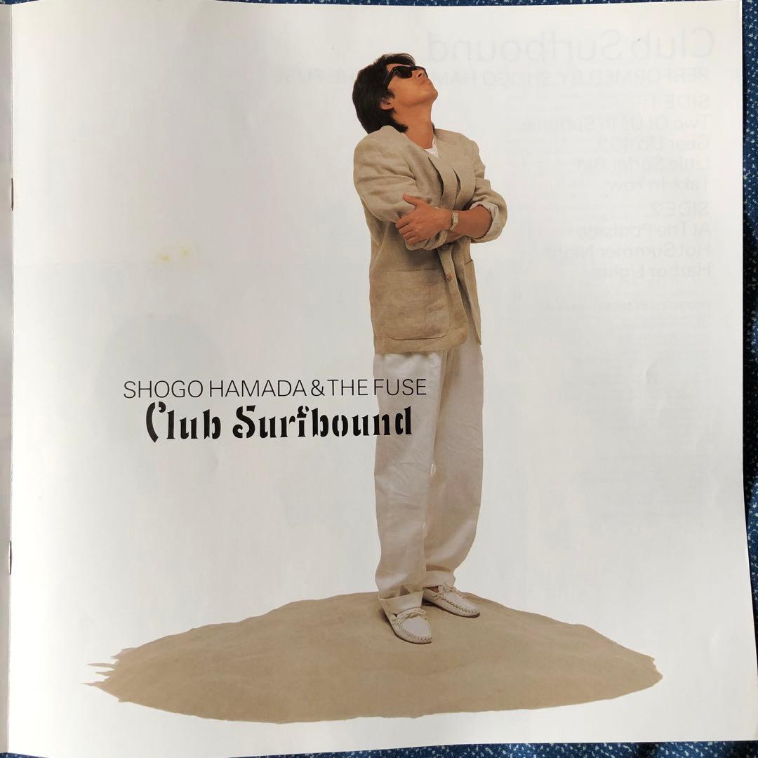 名盤］浜田省吾 クラブサーフバウンドLPレコード ビーチボーイズ