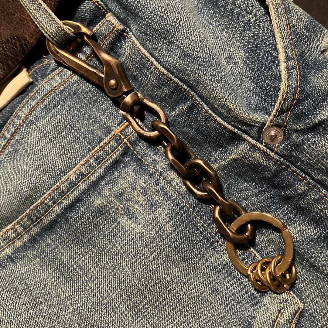 ヴィンテージカラビナ使用 キーチェーン！新品未使用 キーホルダー