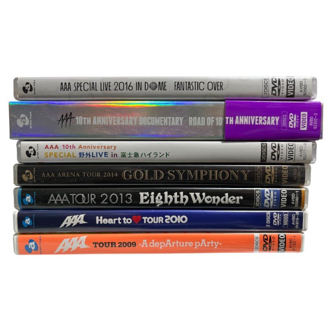 AAA LIVE DVD 7点 まとめ売り - メルカリ