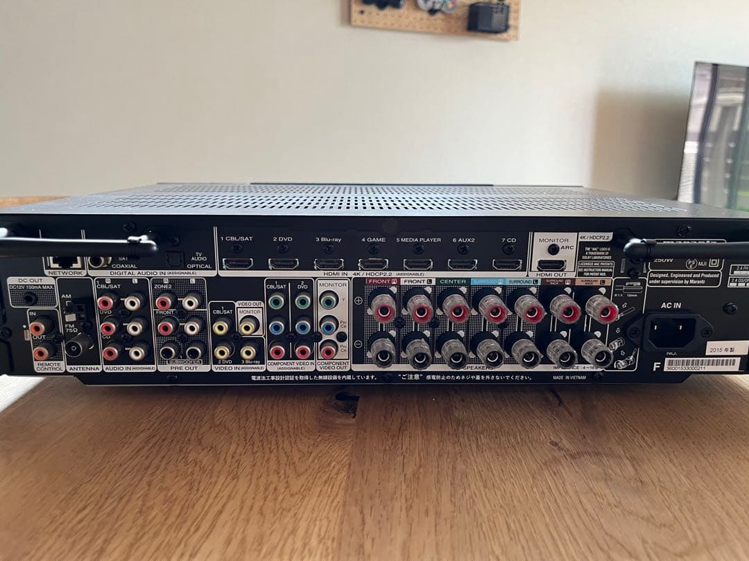 marantz薄型AVアンプ 7.1ch DolbyAtmos DTS:X 美品