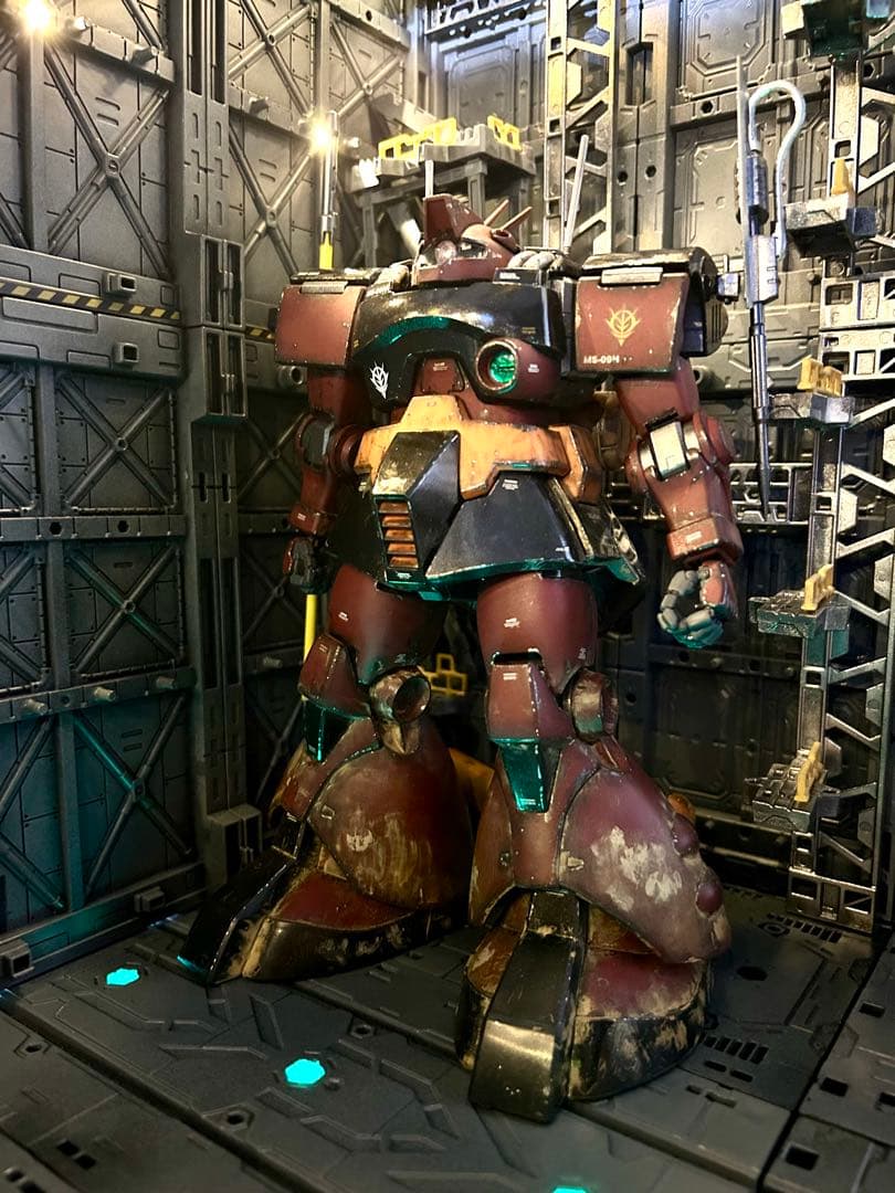 ガンプラ 【塗装済み完成品】MG 1/100 ドワッジ改 デザート・ロンメル