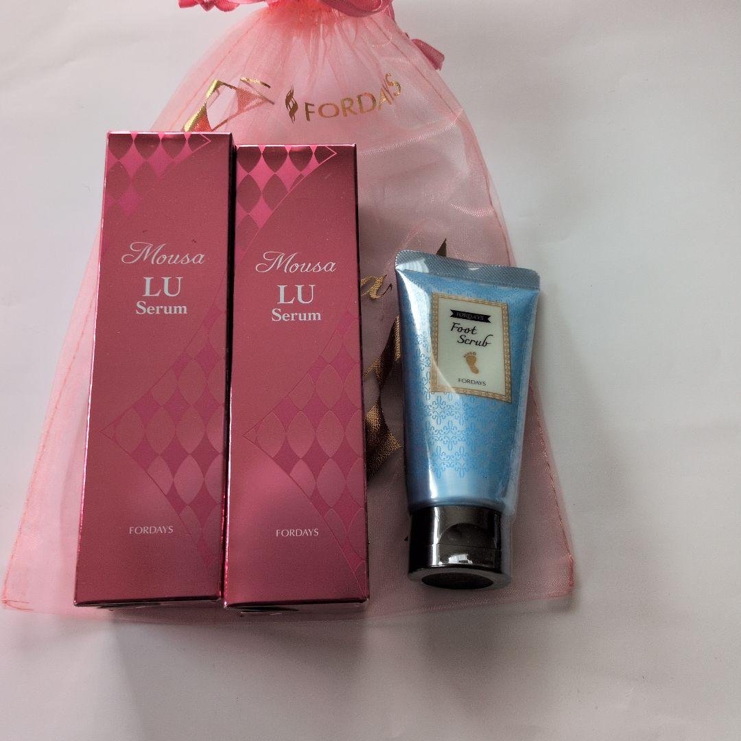 新品未使用Mousa LU Serum 50g 2本セットフォデイズオマケ付き - メルカリ