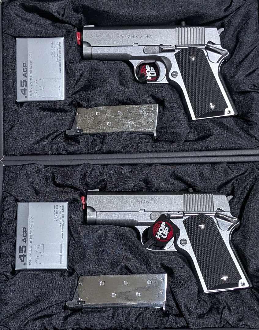 東京マルイ デトニクス ステンレスシルバー ガスガン 2丁 - メルカリ