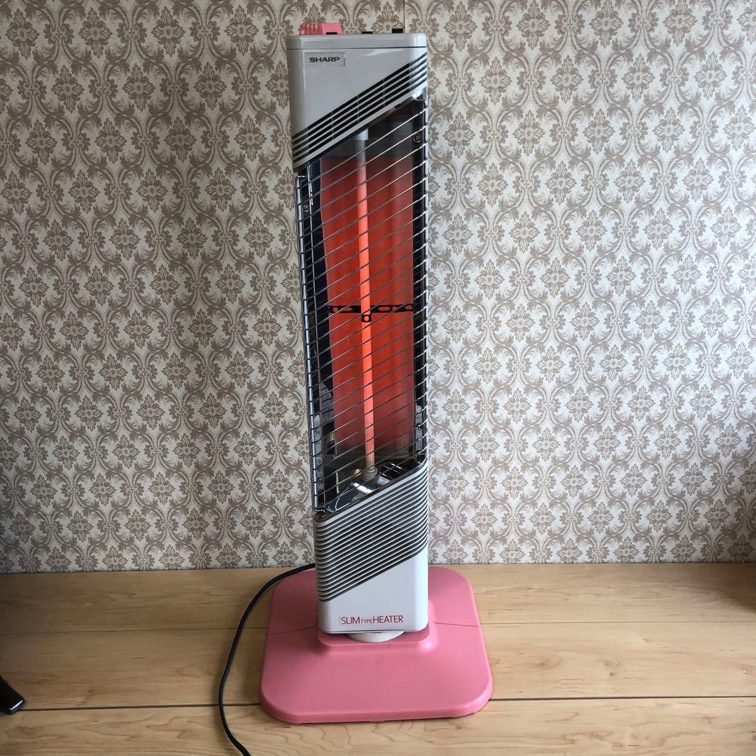 SHARP HX-900 縦型電気ヒーター ピンク　レトロポップ　昭和レトロ SHARP HX-900 縦型電気ヒーター ピンク レトロポップ 昭和レトロ