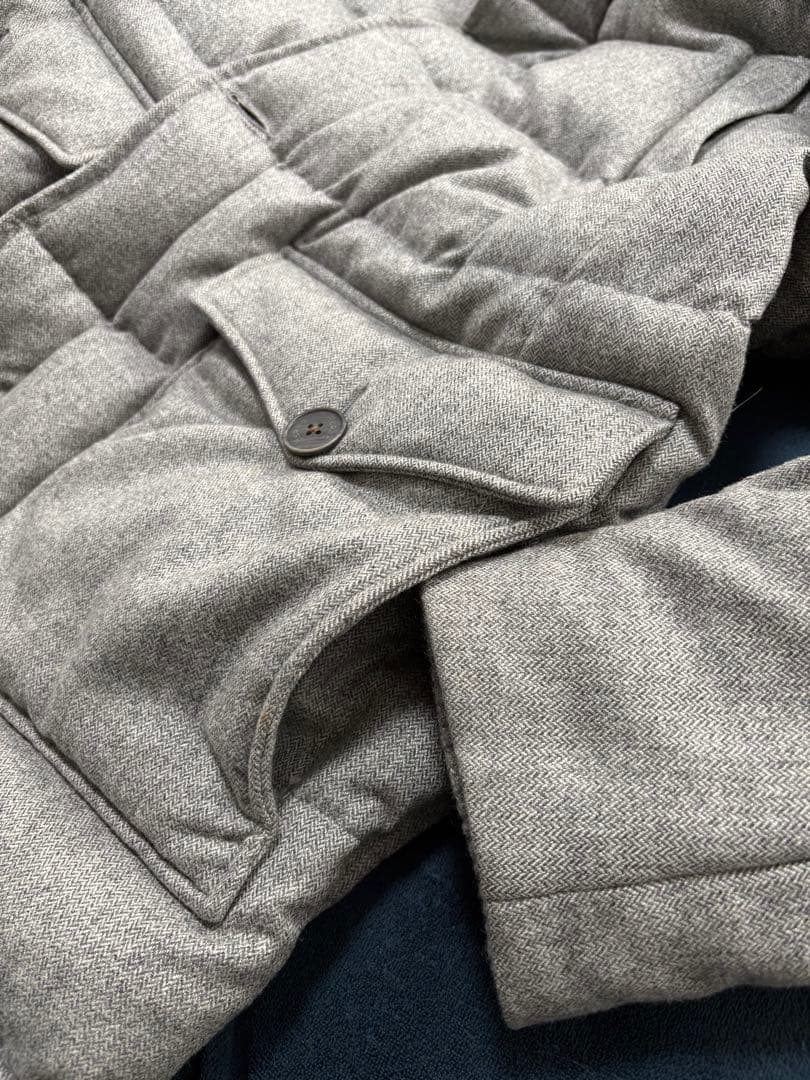 定価37.8万 ヘルノ×ロロピアーナ 最高級カシミヤシルク フーデッド