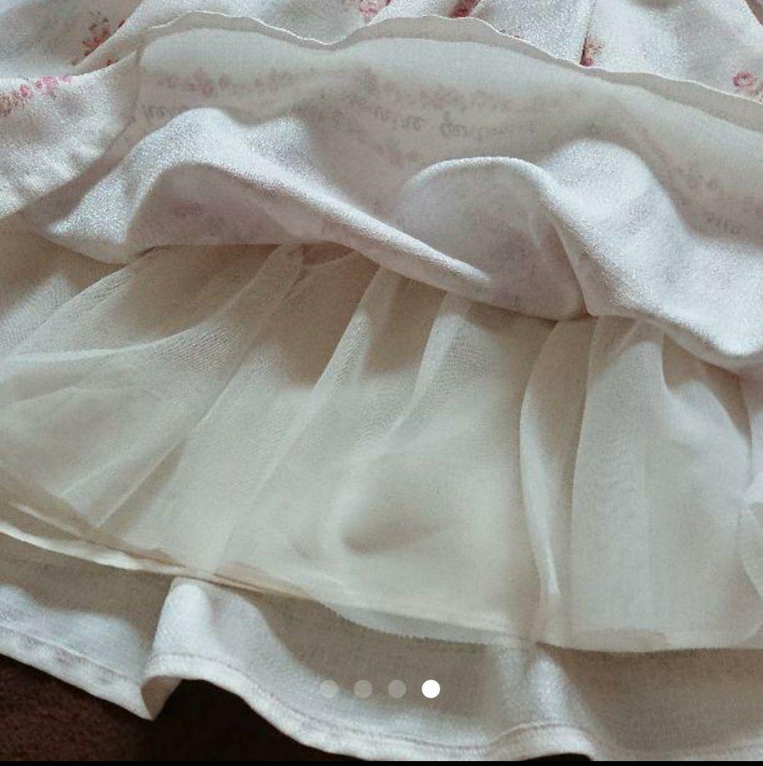 お値下げ中！リズリサ LIZ LISA 花柄ピクニックワンピース - メルカリ