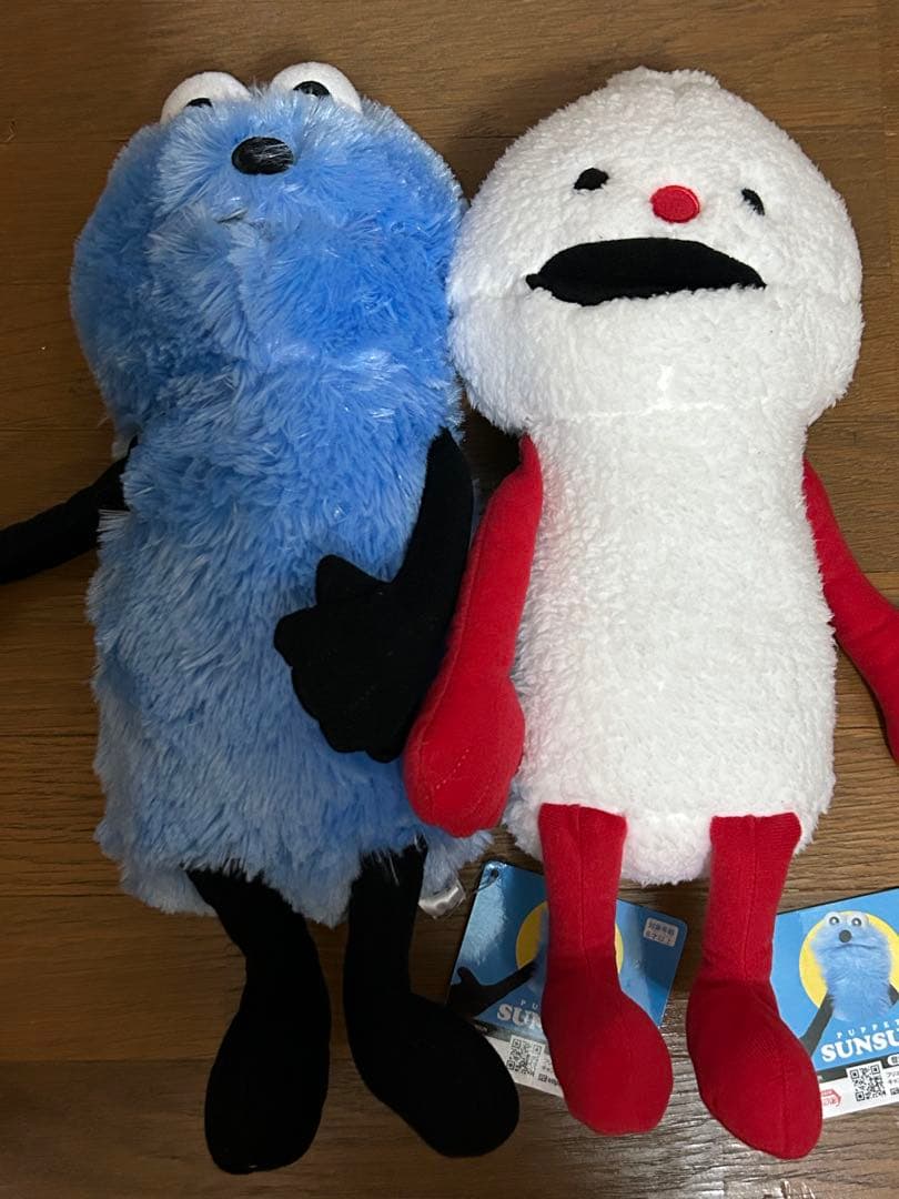 パペットスンスンおすわりBIGぬいぐるみ2種セット - メルカリ
